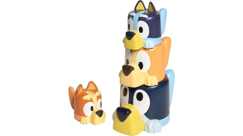 bluey family bath pourers
