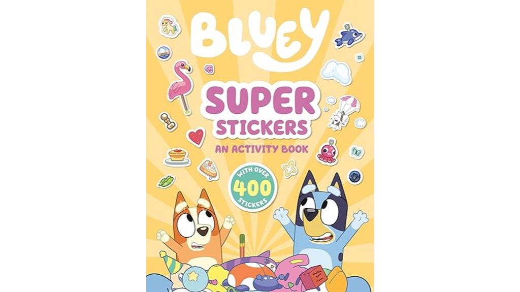 bluey sticker activity book