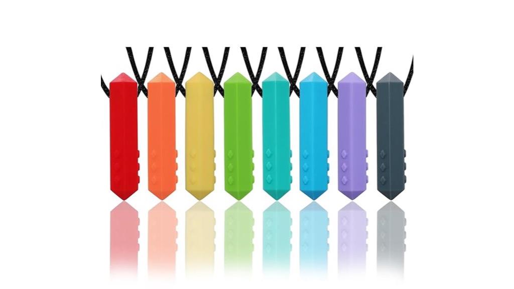 chew necklaces sensory chewy toys