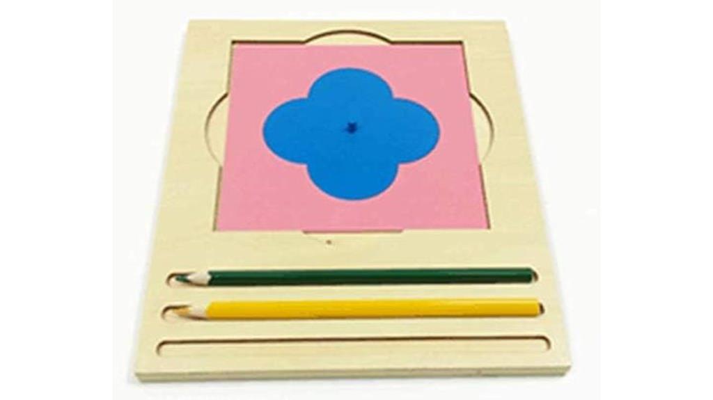 child montessori insets tray