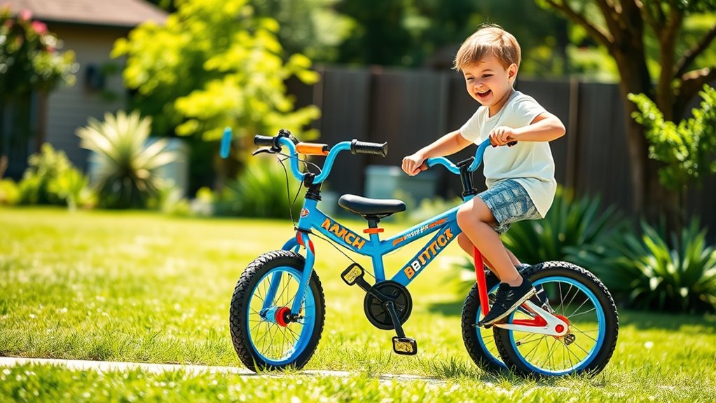 child s safe adjustable bike