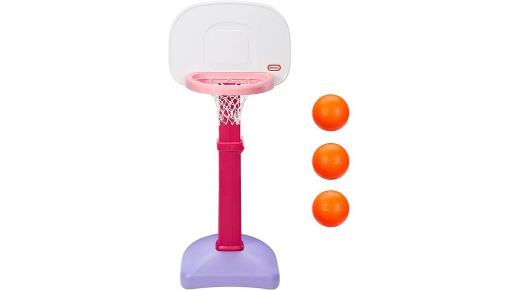 child sized basketball hoop