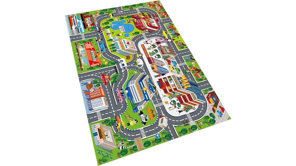 children s dream city playmat