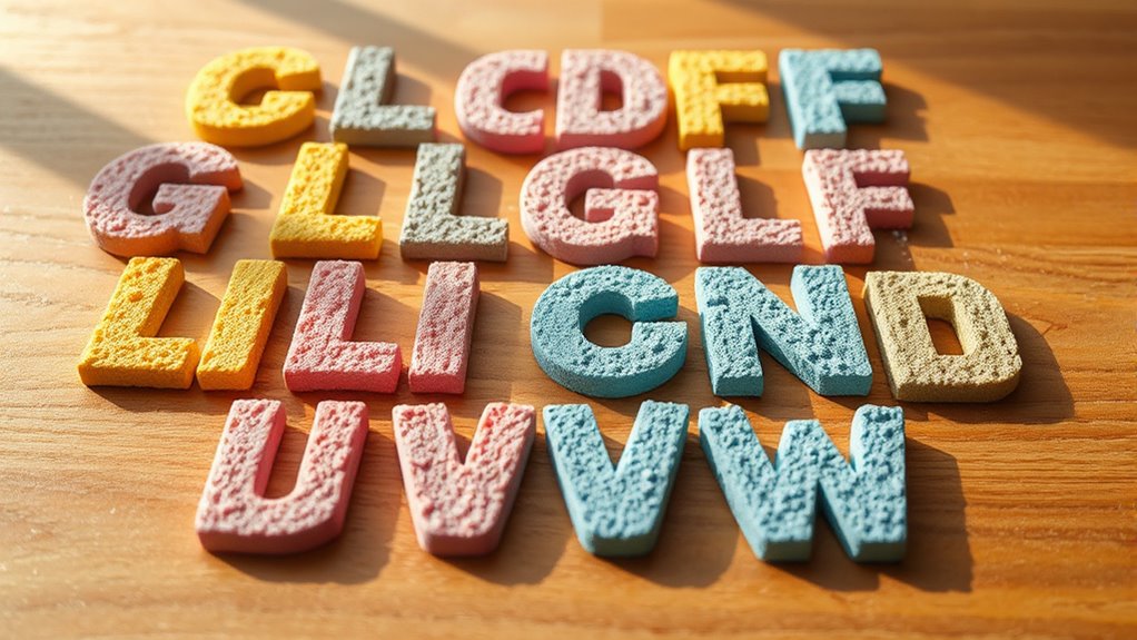 choosing durable safe colorful letters