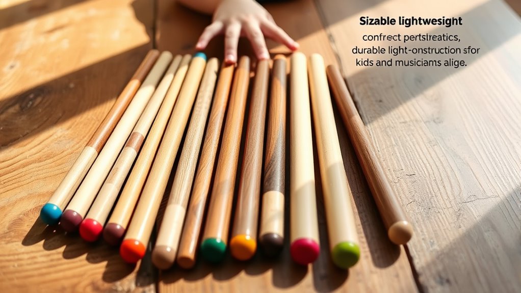 choosing quality wooden rhythm sticks