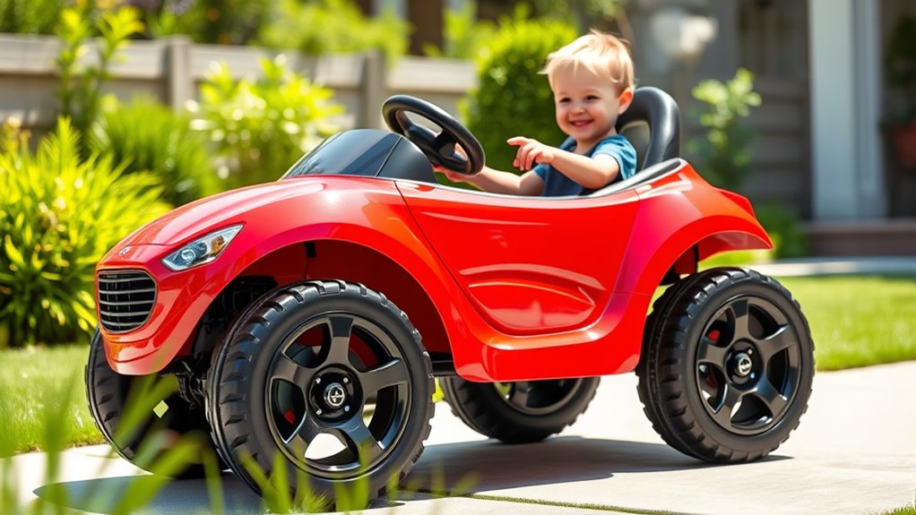 choosing safe ride on cars