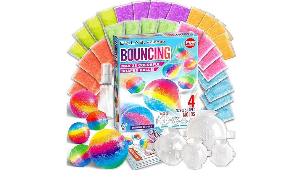 colorful giant bouncy ball