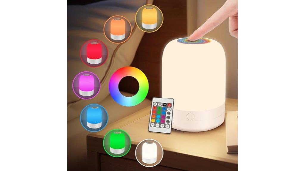 colorful kids night light