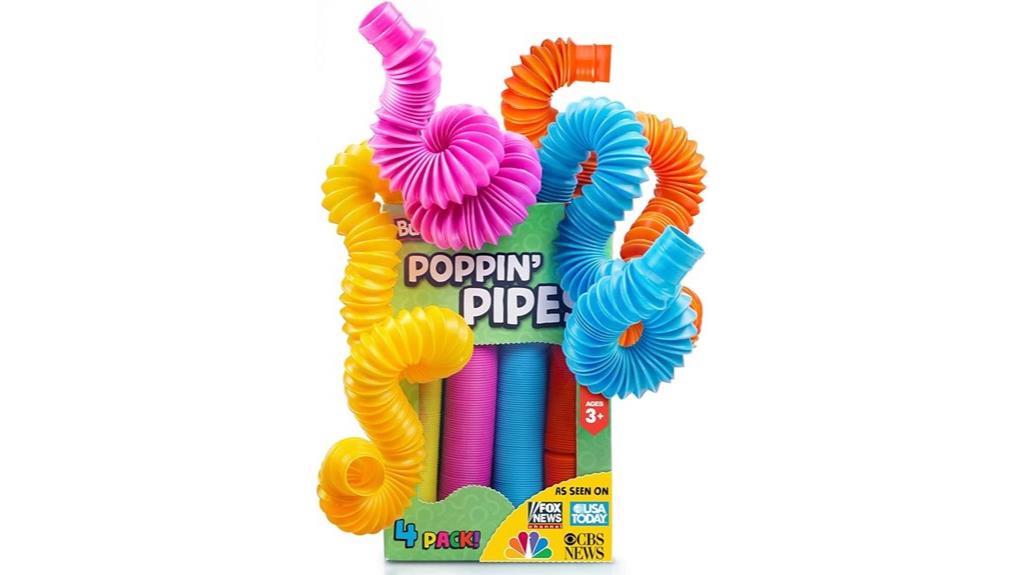 colorful pop tubes pack