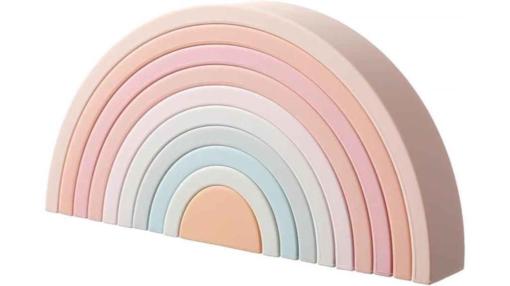 colorful toddler stacking toy