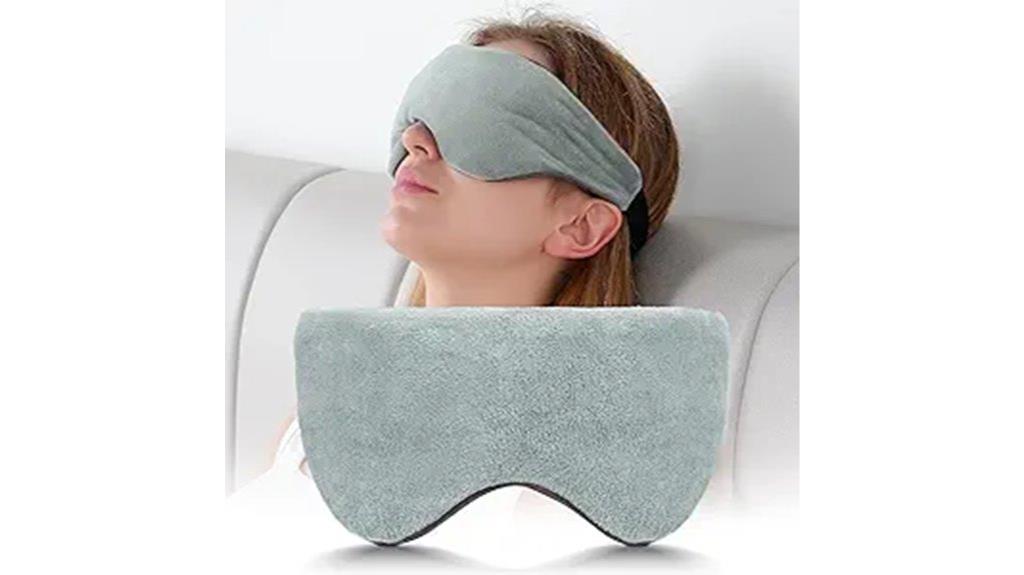 cooling reversible sleep mask