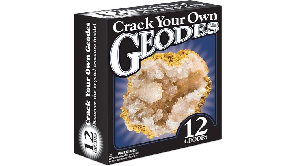 crack discover crystals kids