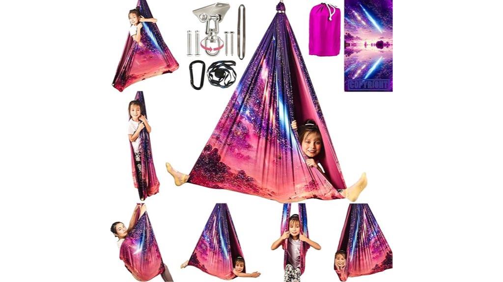 double layer sensory swing