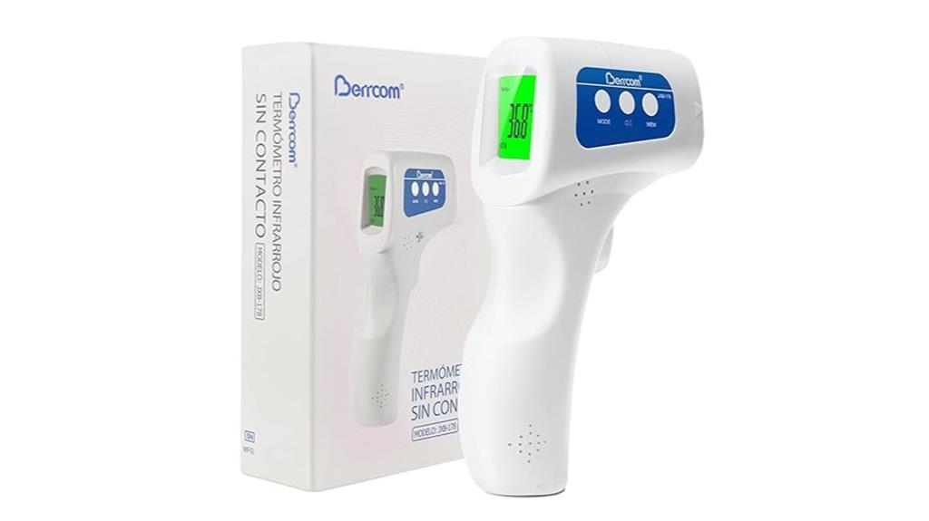 dual infrared forehead thermometers