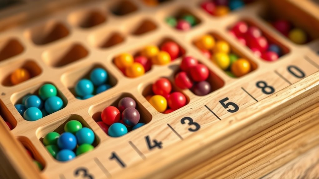 durable child friendly counting set