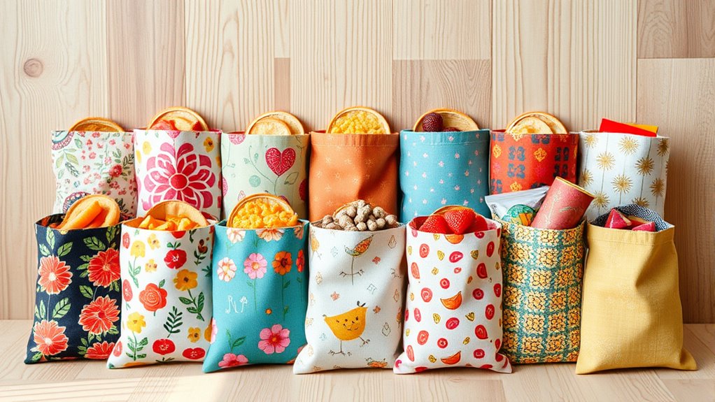eco friendly reusable snack bags