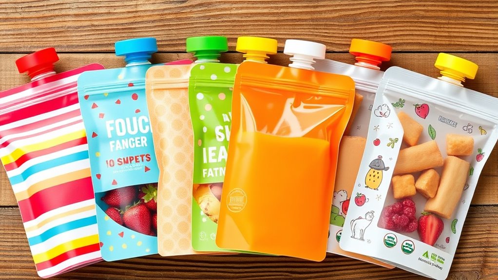eco friendly reusable snack pouches