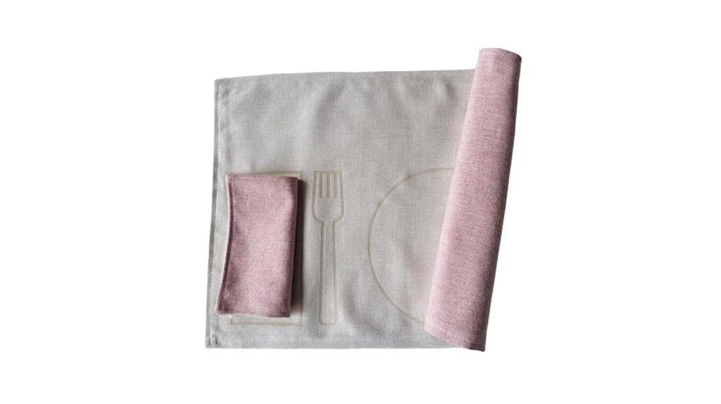 educational dining mat set