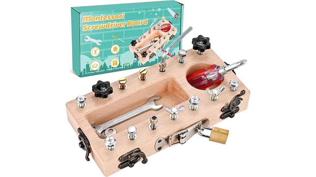 educational lock and key toys