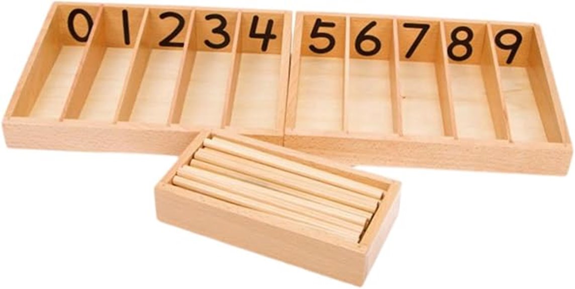 educational montessori wooden toy