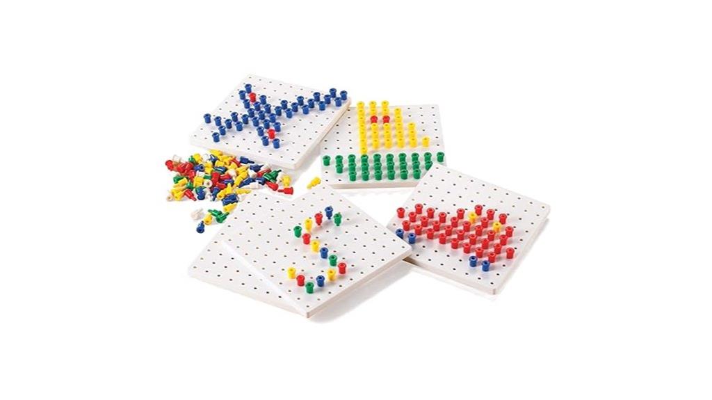 educational pegboard toy set