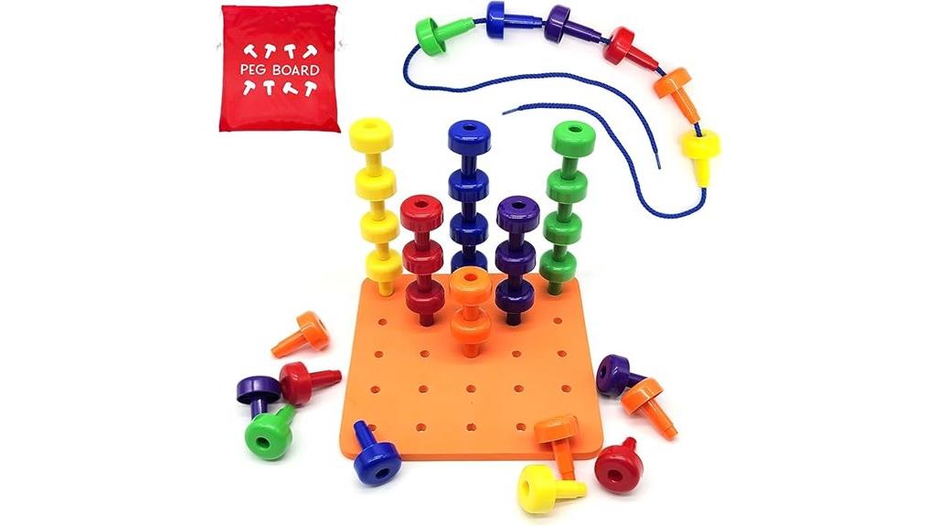 foam peg board set