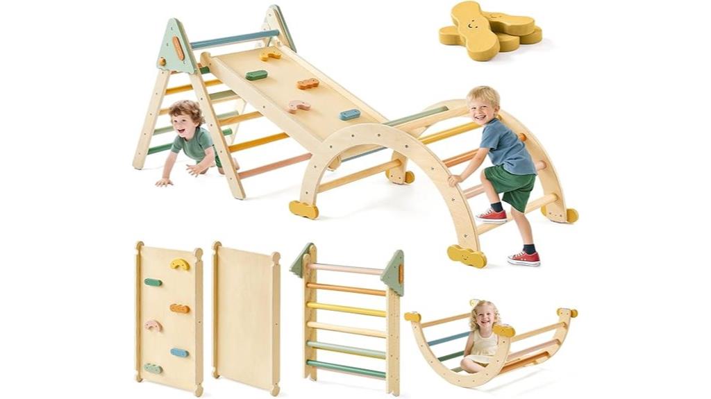 foldable montessori climbing toy