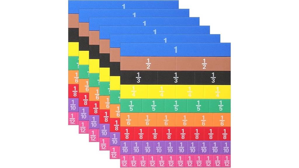 fraction tile set collection