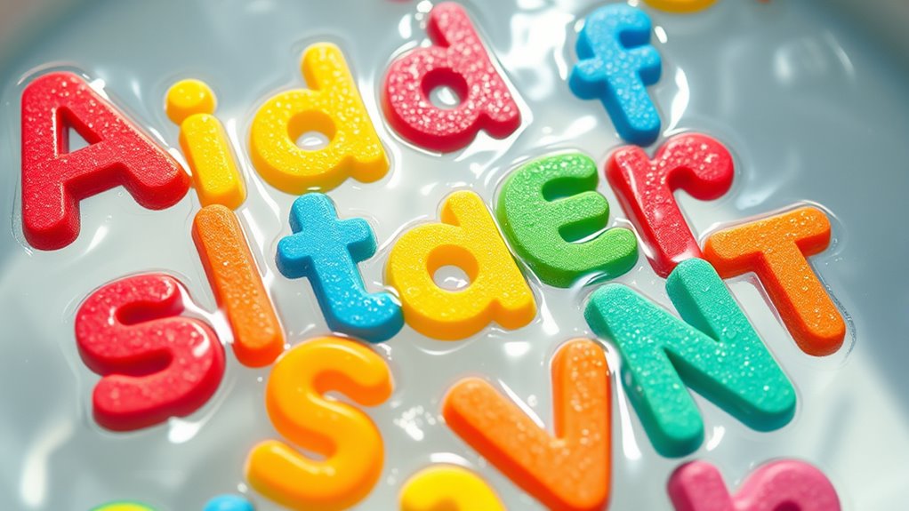 fun foam alphabet letters