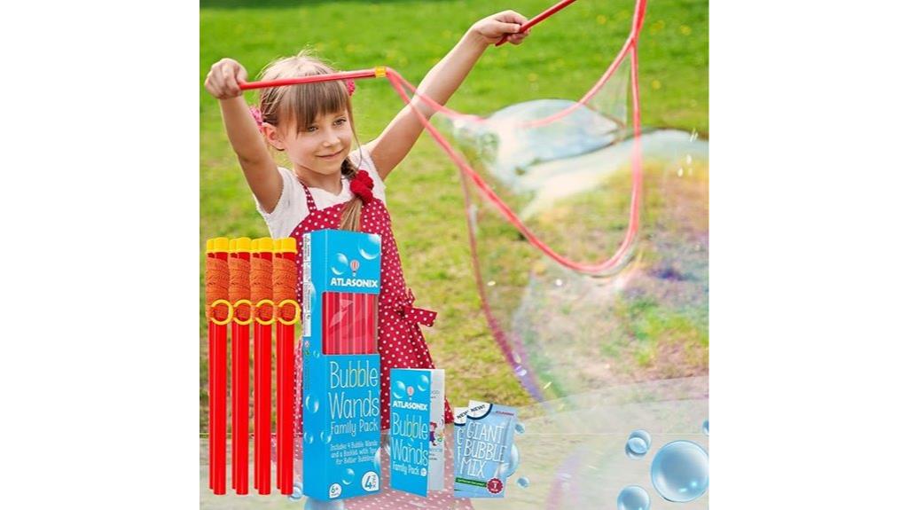 giant bubble wand set