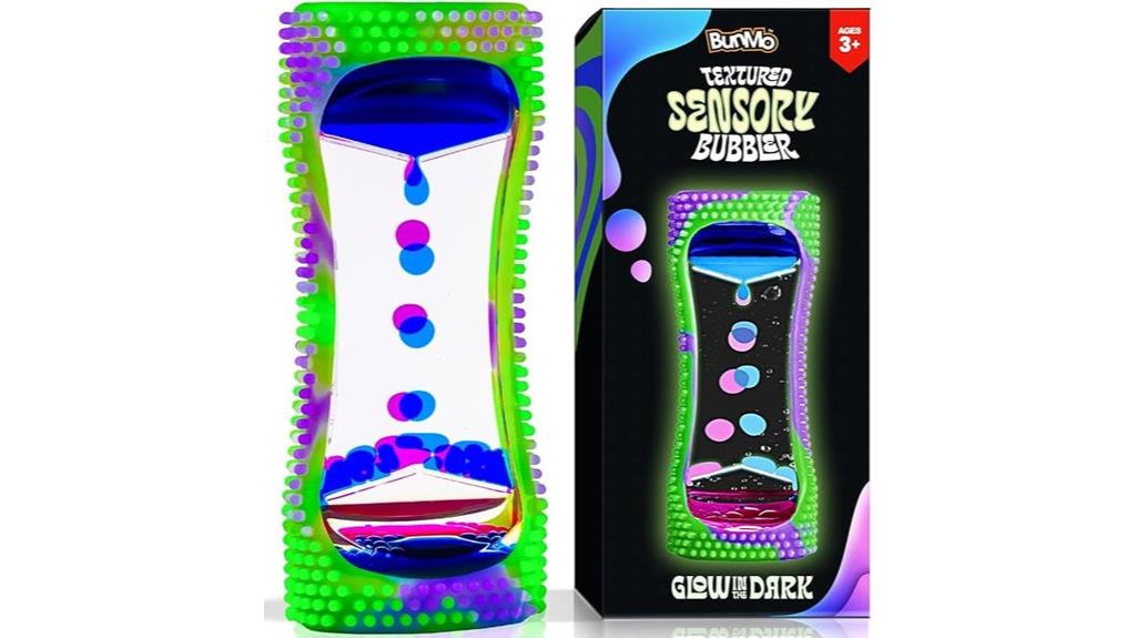 glow in dark bubble timer