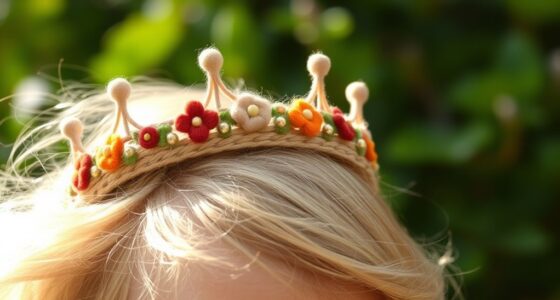 handmade waldorf crown collection