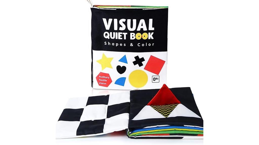 high contrast baby book