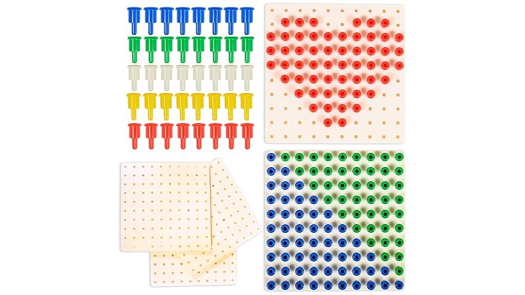 hundred pegs five boards