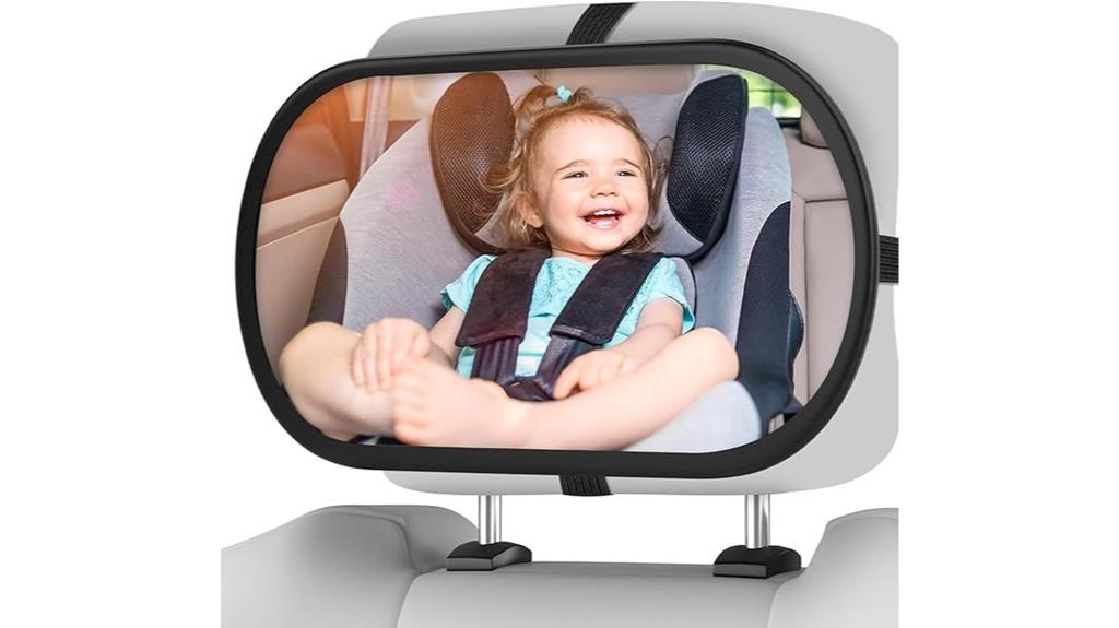 infant rear facing car mirror