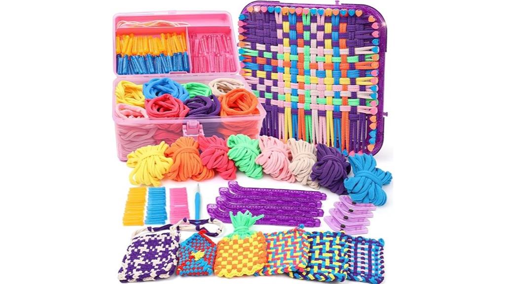 kids and adults weaving kit