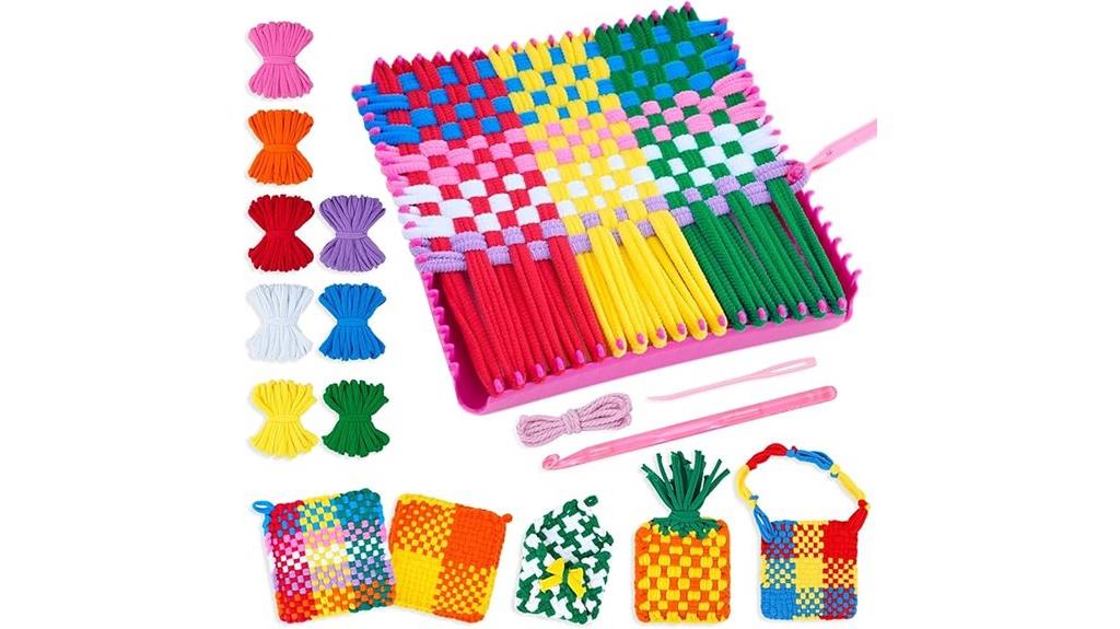 kids and adults weaving kit