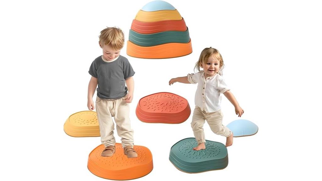 kids balance stepping stones