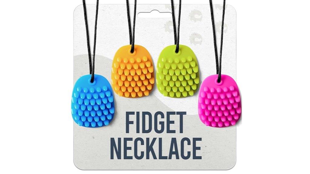 kids chewy sensory necklace