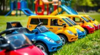 kids delivery van playsets