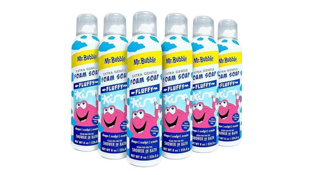 kids gentle foam soap