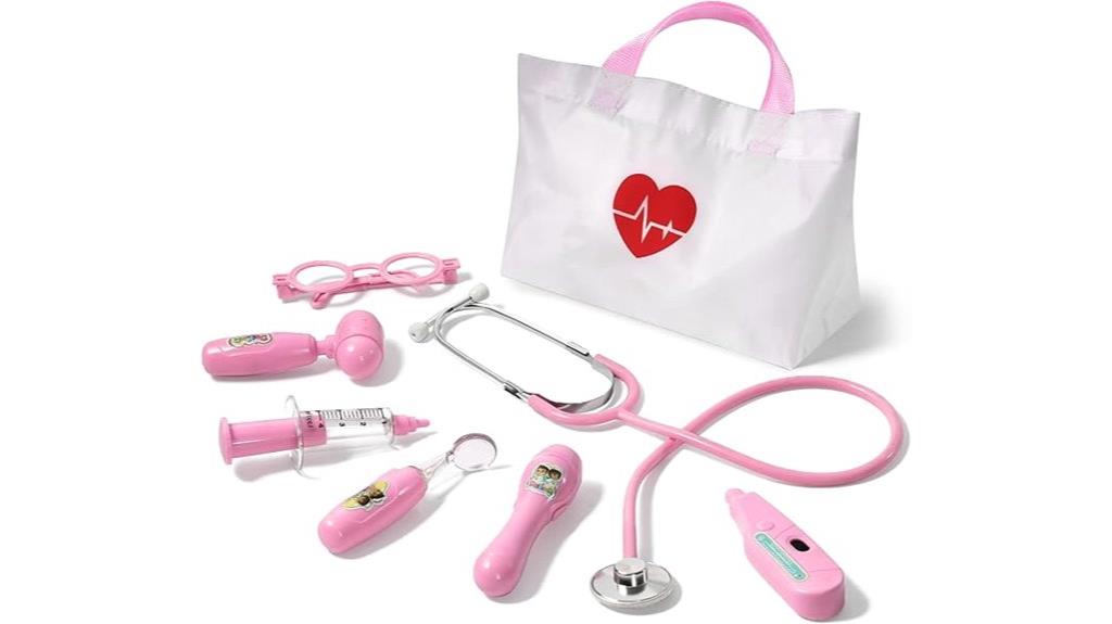 kids medical playset bag