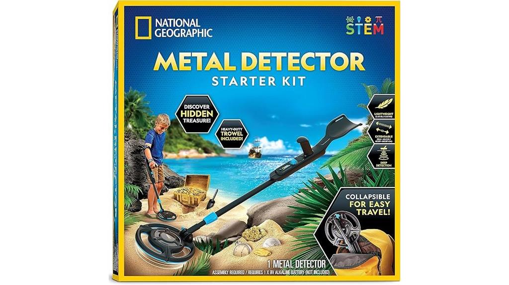 kids metal detecting kit