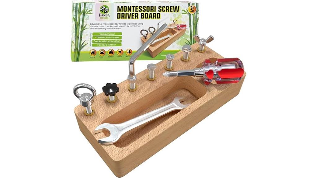 kids montessori screwdriver set