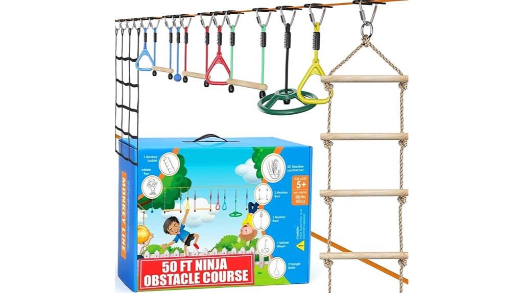 kids ninja obstacle course
