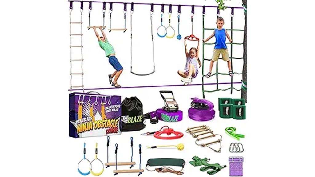 kids ninja obstacle course