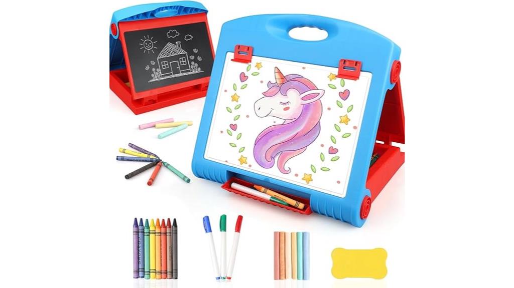 kids portable art easel
