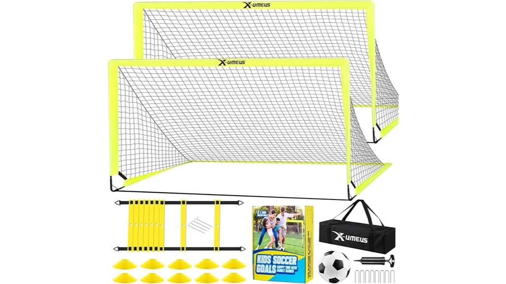 kids portable soccer goals