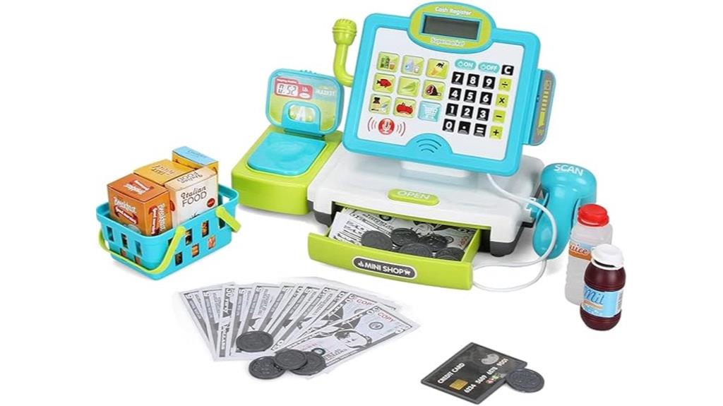 kids pretend cash register