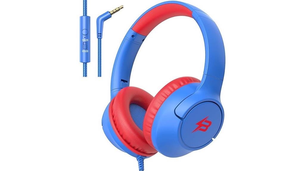 kids safe travel headphones